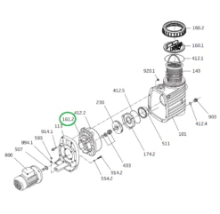Badu Top Bettar Serie 8 - 12 - 14 Vervangonderdeel -Kokido Zwembaden image 1171 2490