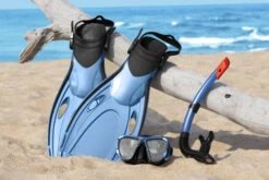 Bestway Hydro-Pro Blacksea Snorkel / Flipper Set (Blauw) -Kokido Zwembaden image 1274 1561