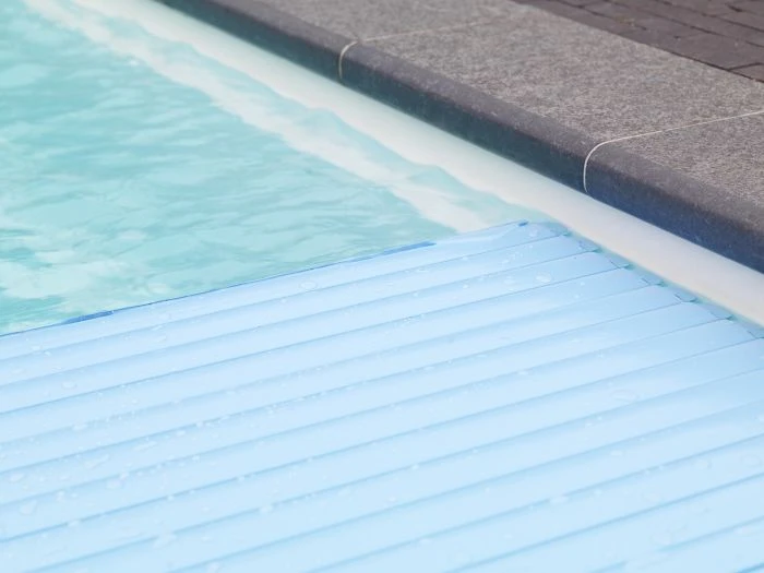 Starline Roldeck PVC Lamellen Blauw Per M2 4 Starline Roldeck PVC Lamellen Blauw Per M2 - Afbeelding 2