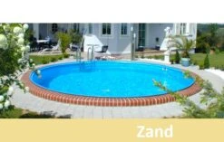 Staalwand Zwembad 4,50 X 1,50m (Zandkleur 0,8mm)